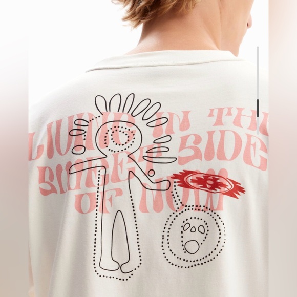 Desigual Other - Men’s Desigual long sleeve graphic tee sz large